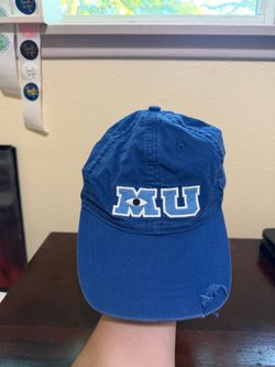 Disney Parks Monsters University MU Strapback Cap Hat One Size Pixar
