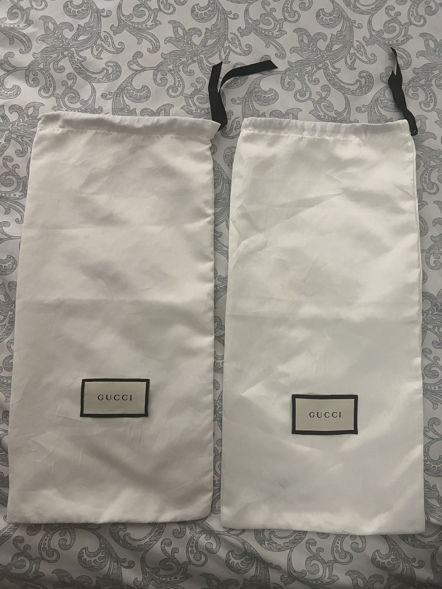 Authentic Drawstring Gucci Bag For Shoes