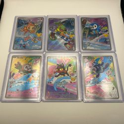 Pokémon TCG Illustration Rare Card Lot of 6