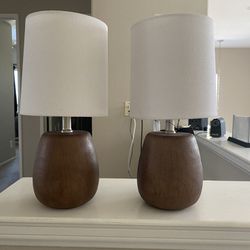 2Small Table Lamps - Never Used $10 Each