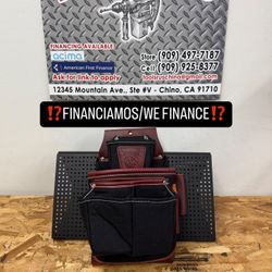 8581 OCCIDENTAL LEATHER Fat Lip Fastener Bag**(FINANCIAMOS/WE FINANCE)**