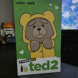 TED2 POPMART Plush Keychain X2