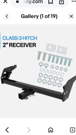Class 3 hitch 2” receiver for Toyota Tacoma
