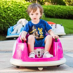 Ride on Bumper Car for Kids, Electric Vehicle Ride Toys with Remote Control