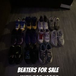 Beater Jordan’s,Nikes,and Yeezys For Low 