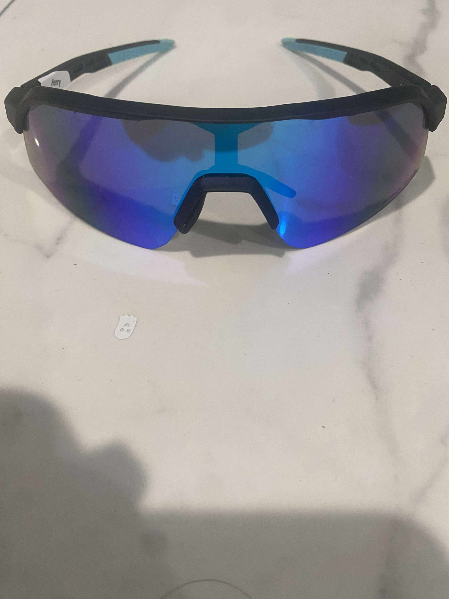 Rawlings Men's Shield Sunglasses, Black, 125 mm