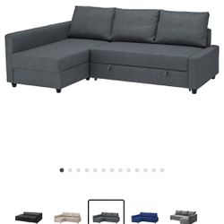 IKEA FRIHETEN Sleeper Sofa w/storage