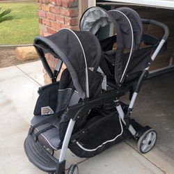 Graco  Double Stroller Missing Front Piece 20.