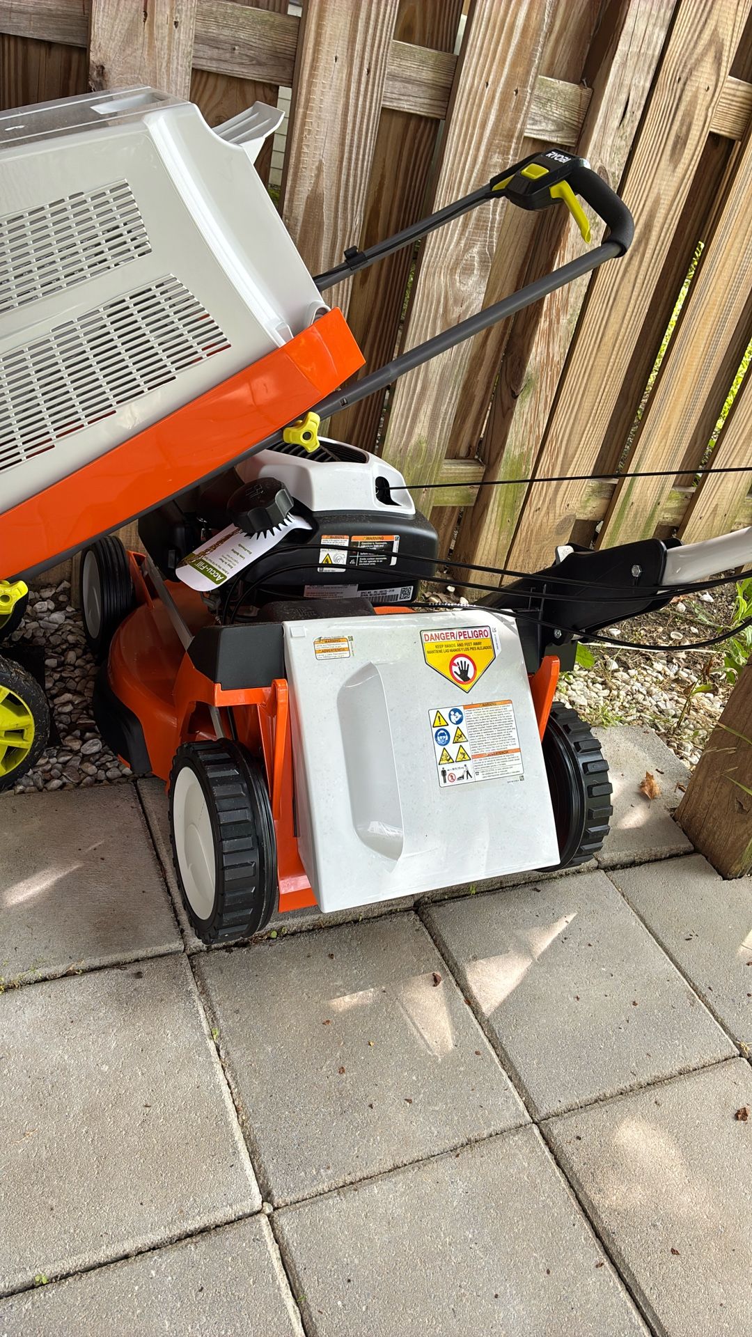 STIHL RM 655 V 21 in. 173 cc Gas Self-Propelled Lawn Mower