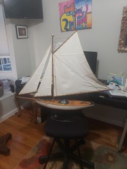 Racing  Yaght  Model Sloop  MYC Bluegell
