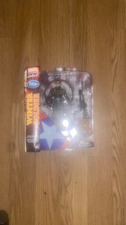 Marvel select winter soldier figure from Disney store