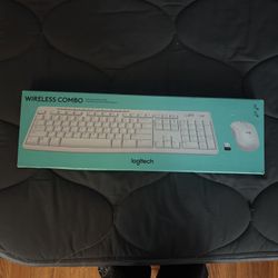 Logitech keyboard and mouse set
