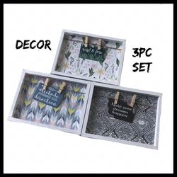 Home Decor Photo Frame 3Pc Set