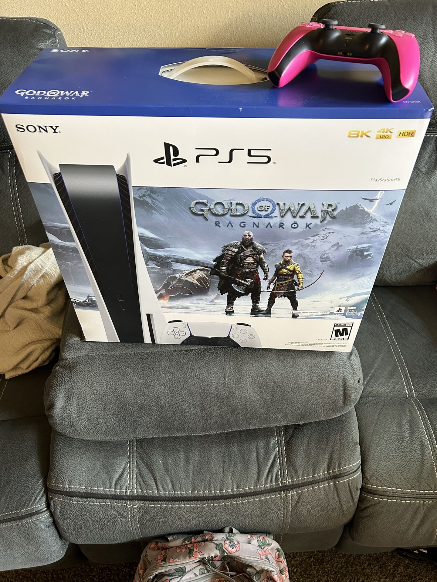 PS5 With 2 Controllers