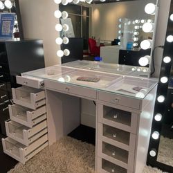 Makeup table 