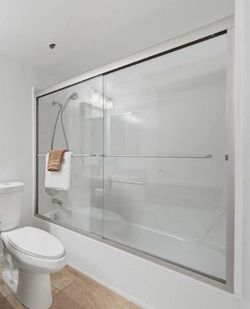 Free glass shower doors sliding