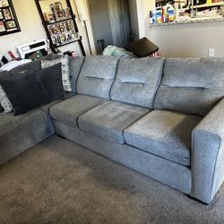 Gray Sectional Couch