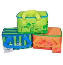 Trader Joe’s Mini Insulated Bag 2026 NWT SET OF 3 blue/green Green Orange