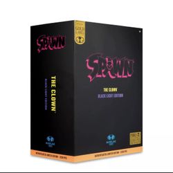spawn The Clown Black Light Edition 2024 Exclusive 3200 Pcs Limited