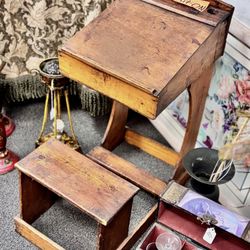 Vintage/ Antique 1800s School Desk