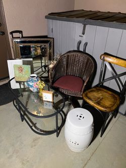 Bundle of household items helping a friend sell the bundle proceeds go to helping care for parents in assisted living facilities