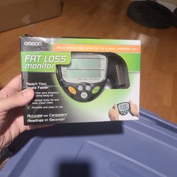 Omron BMI Body Fat Loss Monitor HBF-306-Z5 Brand NEW w/Original Box Black 