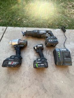Flex drill set and sawzall