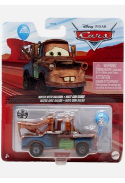 Disney Pixar Cars Mater With Ballon Metal Die-cast