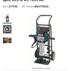 Jack Hammer, Bosch Brand New