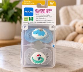 MAM Toddler Pacifiers 2-Pack 16+ Months