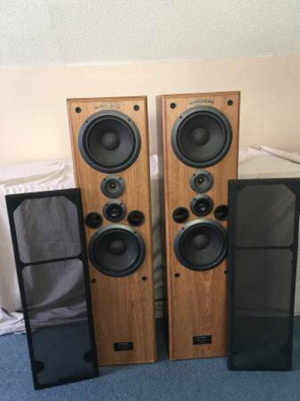 Pioneer CS-J821T 4 Way Floor Standing Speakers