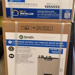 Tankless Hot Water Heater X2
