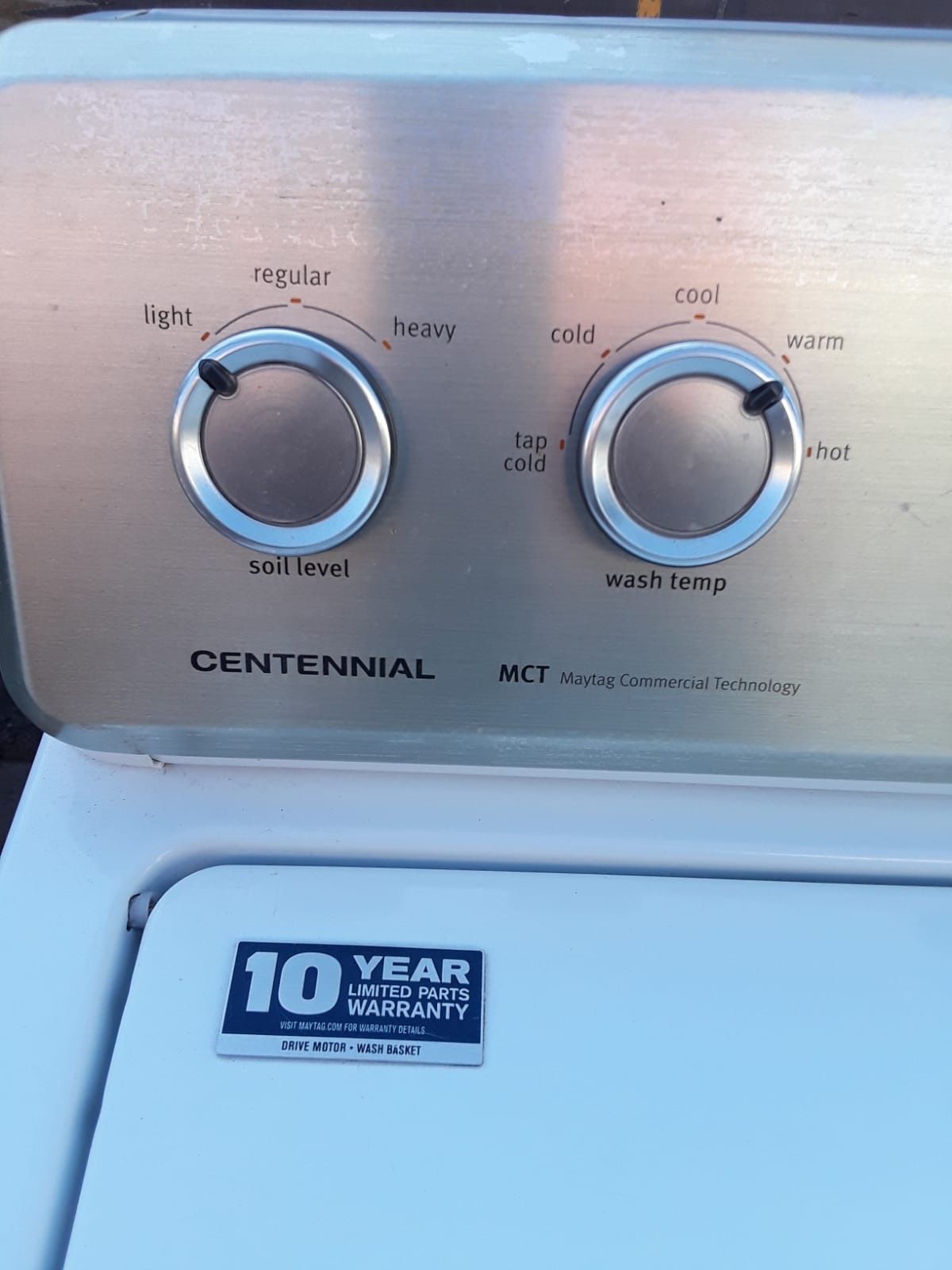 Maytag Centennial Hi Efficiency No Agitator Top Load Washer for Sale in