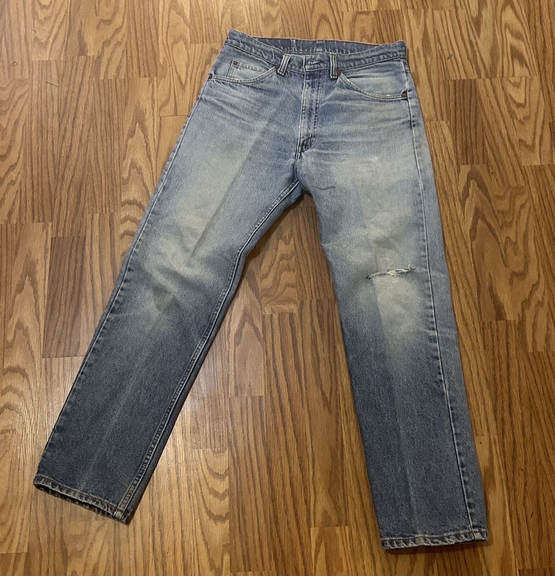 Vintage Orange Tab Levi’s 501 33w 30L