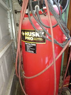 Husky Cast Iron Pump 60 gal Tank