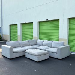 Thomasville Costco Grey Modular Sofa Set