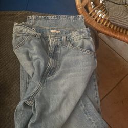 women levi’s cinch baggy 