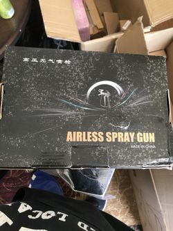 Airless spray gun