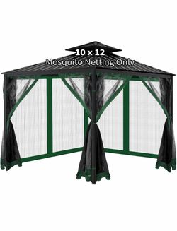 10x12 Gazebo Universal Replacement Mosquito Netting