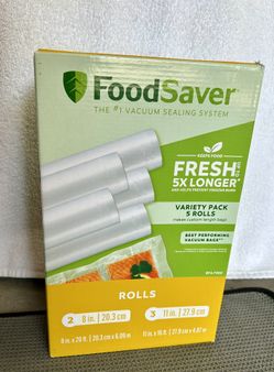 FoodSaver Custom Length Vacuum Sealer Bags Multipack