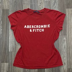 Y2k Abercrombie & Fitch Logo T Shirt