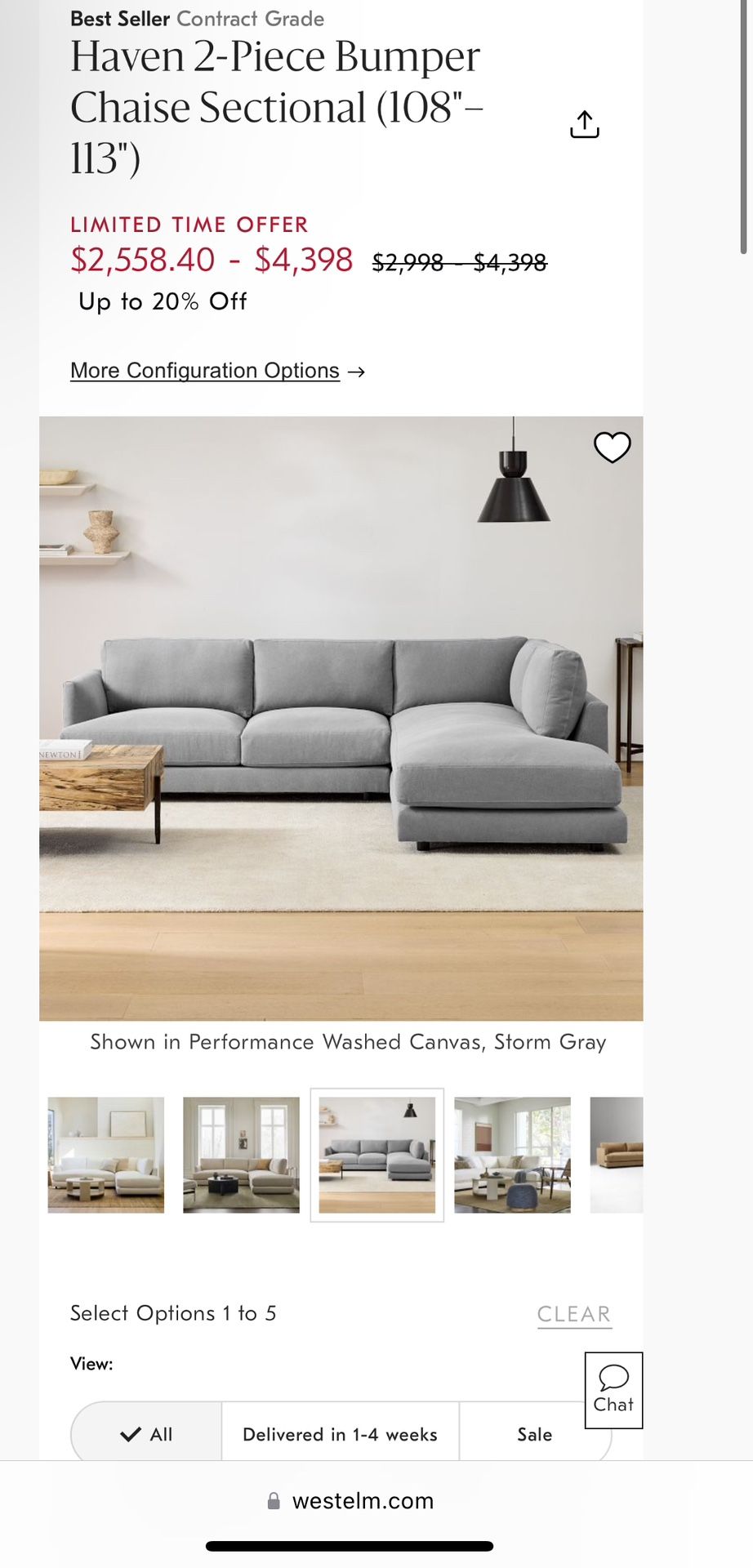 Livingroom Sofa gray Color