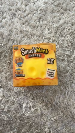 New SmushMart Cheese Squishy