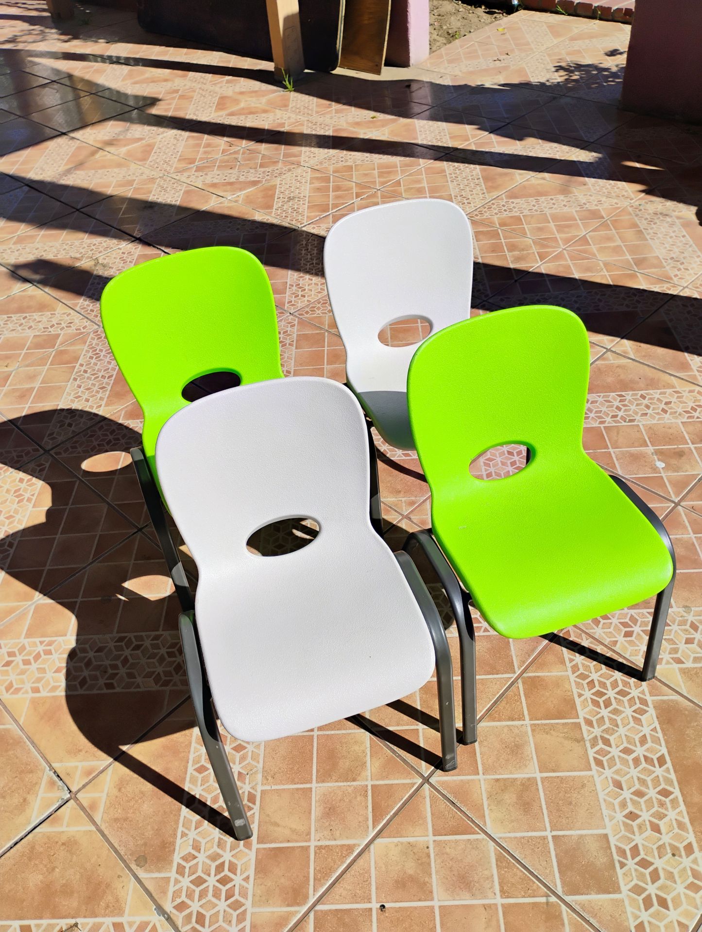 Set kids chairs