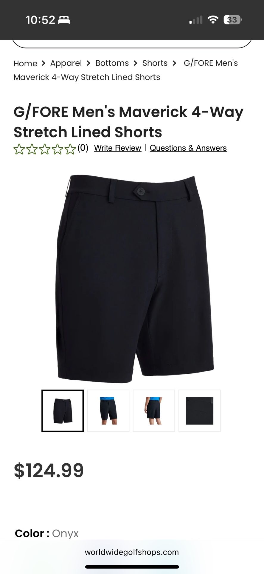 G Fore Maverick Golf Shorts