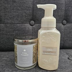 White Pumpkin Bath And Body Works