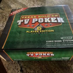 Price Lowered. Texas Hold ‘Em Tv, Poker Six Player Edition. Hard To Find.
