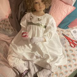 Life Sized Porcelain Collectors Doll