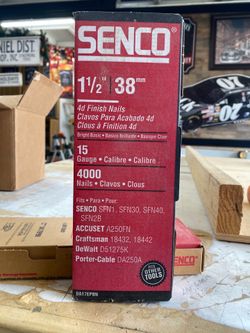 Senco 1/2” Finish Nails