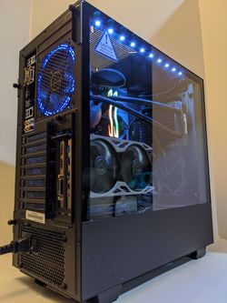 NEW Liquid Cooled 9th gen Intel i7 5GHz OC RTX 2060 PC